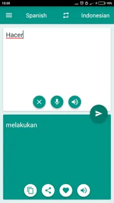 Indonesian-Spanish Translator android App screenshot 0